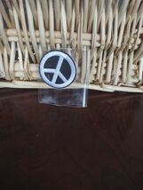 Black And White Pace Sign Patch - $8.79