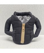 Puffin Winter Puffer Jacket Coat Beverage Koozie Sleeve Black - €9,21 EUR