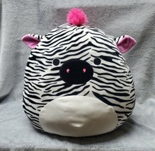 Squishmallows Tracey The Zebra 16 inch Plush Toy Pink Hair - £13.44 GBP