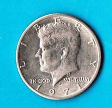 1971 D Kennedy Halfdollar - $4.00