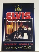 Elvis Presley Birthday Postcard 2022 Memphis Tennessee - $3.95