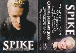 Spike The Complete Story P-1 Promo Card - $2.50