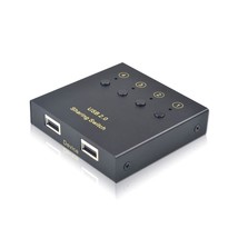 Usb Switch Selector 4 Computers In Sharing 2 Usb Devices Out Controller ... - £35.06 GBP