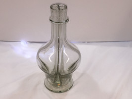 Vintage Four-Chamber Liquor Decanter Heavy Glass Bottle - Made In France - £27.33 GBP