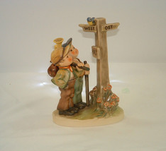 Vintage Hummel Goebel Germany Crossroads Figurine with American &amp; German... - $197.95