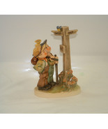 Vintage Hummel Goebel Germany Crossroads Figurine with American &amp; German... - £157.74 GBP