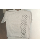 Chucky T&#39;s Urban Street Grunge Style Screenprint Grey T-shirt Sz Large - $19.99
