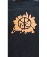 NYC Peace New York CIty Splatter Bleached Peace Black T-shirt Gildan Sz ... - $19.99