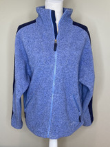 Kelty Women’s Zip Up fleece jacket size L In purple HG - £13.91 GBP