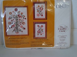 1985 The Creative Circle Folk Art Florals #0838 Vintage - £11.15 GBP