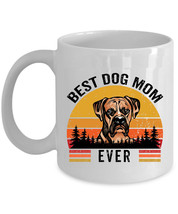 Boxer Dogs Coffee Mug Ceramic Gift Best Dog Mom Ever Vintage White Mugs For Her - £13.10 GBP+