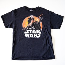 Star Wars Darth Vader Come to the Dark Side Light Saber Tee T-Shirt Large Black - £12.92 GBP