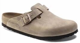 Birkenstock men&#39;s arizona soft footbed sandal regular/wide in Tabacco Oiled - £90.97 GBP