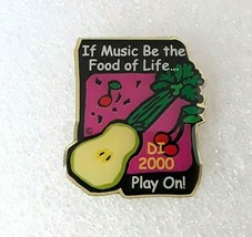 DI 2000 Destination Imagination Lapel Pin - If Music Be The Food Of Life Play On - £5.41 GBP