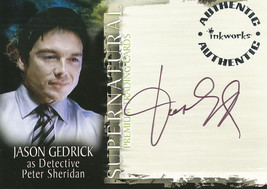 Supernatural Season Two A-15 Jason Gedrick Autograph Card - £11.85 GBP