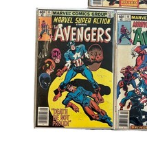 Lot Of 7 Marvel Super Action Starring The Avengers &amp; Marvel Triple Action Comics - £14.93 GBP