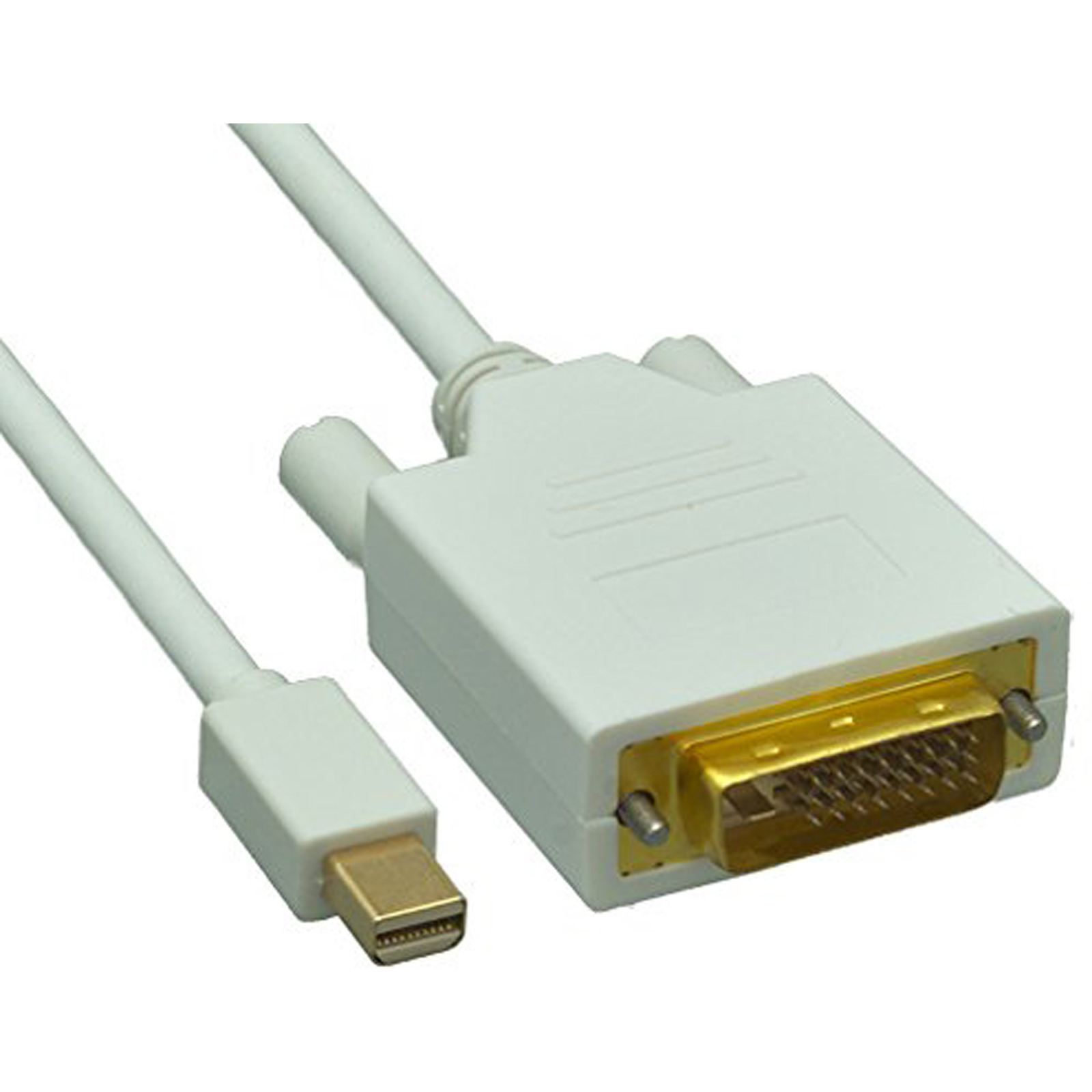 UNC Group MDPDVI-10F-MM 10FT MINI DISPLAYPORT TO DVID-D CABLE MALE ...