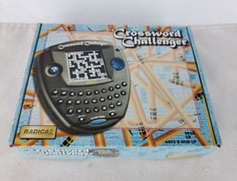 Radica Crossword Challenger Handheld Electronic Game Model 9954 - £13.23 GBP