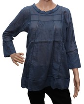 Isabel Marant Etoile Womens Full Sleeves Cotton Embroidered Blouse Tunic Top S 0 - £69.95 GBP