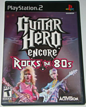 Playstation 2   Guitar Hero Encore Rocks The 80s (Complete With Instructions) - £6.29 GBP