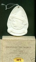 1986 Laszlo Ispanky Antonio of Spain Angel Ornament 4th in Series MIB Gr... - £10.87 GBP