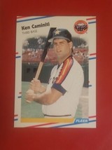 1988 Fleer Ken Caminiti Rookie Rc #441 Houston Astros Free Shipping - £2.38 GBP