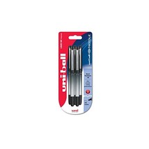 uni-ball Eye Needle UB-185S Extra Fine Rollerball Pens - Black, Pack of 5  - £19.07 GBP