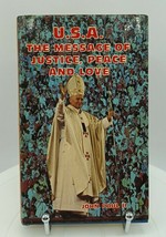 &quot;U.S.A. The Message of Justice, Peace &amp; Love&quot; by Pope John Paul II, HC/DJ 1979 - £11.06 GBP