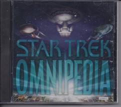 Star Trek Omnipedia 1995 Simon &amp; Schuster Interactive - £3.94 GBP