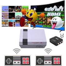 Classic Mini Retro Game Console, Classic Game System Built, Plug And Play, 620 - £51.95 GBP