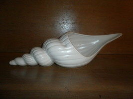  White  Sea Shell Planter Fritz and Floyd, Nautical ,  1 foot 5 in . - £90.95 GBP