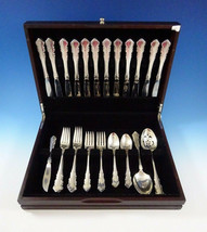 Martinique by Oneida Sterling Silver Flatware Set For 12 Service 51 Pieces - $51,835.07 MXN