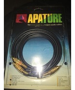 apature audio cable 2 meter pair audio video - $107.72 CAD