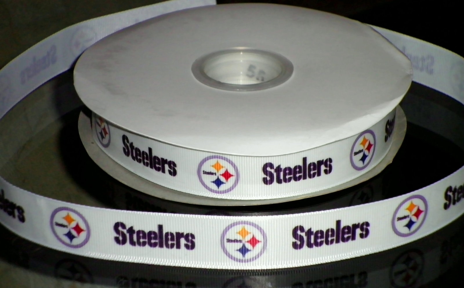 Pittsburgh Steelers Inspired Grosgrain Ribbon