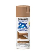Rust-Oleum Painter&#39;s Touch Ultra Cover 2X Spray Paint 12oz-Satin Nutmeg - £28.72 GBP