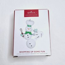 Hallmark Whipping Up Some Fun Ornament Christmas 2022 Snowman Measuring ... - £11.60 GBP