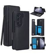 Multi Card Slots Function Cash Case For Samsung Galaxy Z Fold 6 5 4 3 G14 - $15.99