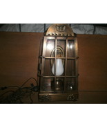 Antique Brass Hanging Light Fixture , &quot; Underwriters Laboratories &quot; - $205.54 CAD