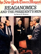 New York Times Magazine October 24,1982 Reaganomics &amp; The President&#39;s Men - £2.35 GBP