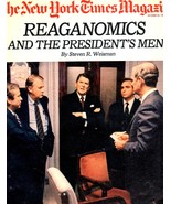 New York Times Magazine October 24,1982 Reaganomics &amp; The President&#39;s Men - £2.33 GBP