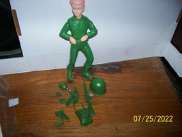 Vintage 1960-1970 Hong Kong US Army Figure w/ Parts G I Joe Style - $25.00