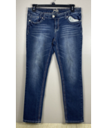 Affliction Jade Jeans Women  Dark Blue Size 13/14 Embroidered Pockets - £18.34 GBP