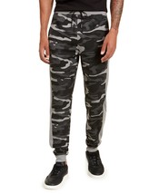 Id Ideology Men&#39;s Colorblocked Camo Joggers Deep Black Size Small - £13.52 GBP