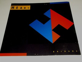 Heart Brigade Promo Album Flat Cardstock Poster Card Vintage 1990 Double... - $24.99