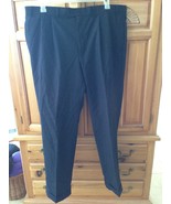 Mens Dress Pants Navy blue cuffed Lauren Ralph Lauren Total Comfort Size... - £38.30 GBP