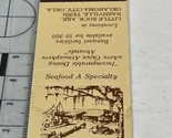 Matchbook Cover  Anderson’s Cajun’s Wharf  restaurant  Little Rock, AR  gmg - £9.92 GBP