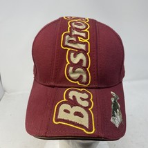 BASS PRO SHOPS Fishing Cap Hat Embroidered Strapback 90&#39;s VTG Rare Stain... - $34.64