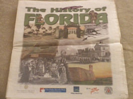 The History of Florida 2009 Palm Beach Post Newspaper &amp; Historical Society VG+ - $15.00