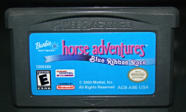 GAME BOY ADVANCE - Barbie horse adventures Blue Ribbon Race (Game Only) - £11.88 GBP