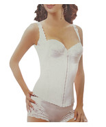 Women&#39;s Beige Corset Shapewear Body Shaper Waist Trainer Belt Cincher 22... - $27.06 CAD